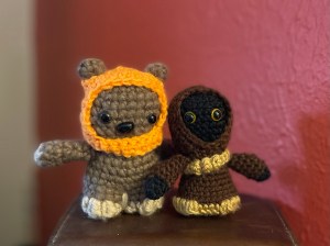 Crochet Ewok and Jawa